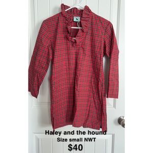 NWT Tartan Tunic - Haley & The Hound